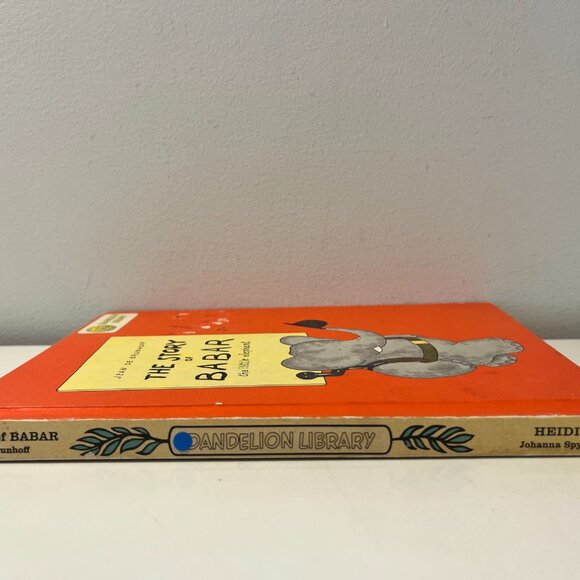 Vintage Dandelion Library Dual Book Hardcover - The Story of Babar and Heidi - Picture 8 of 9